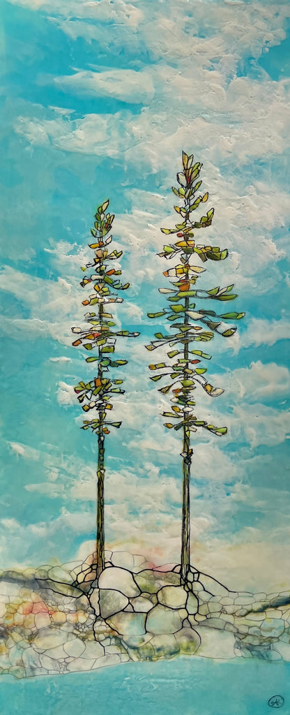 Colourful Connections Rooted Together by Angela Lane