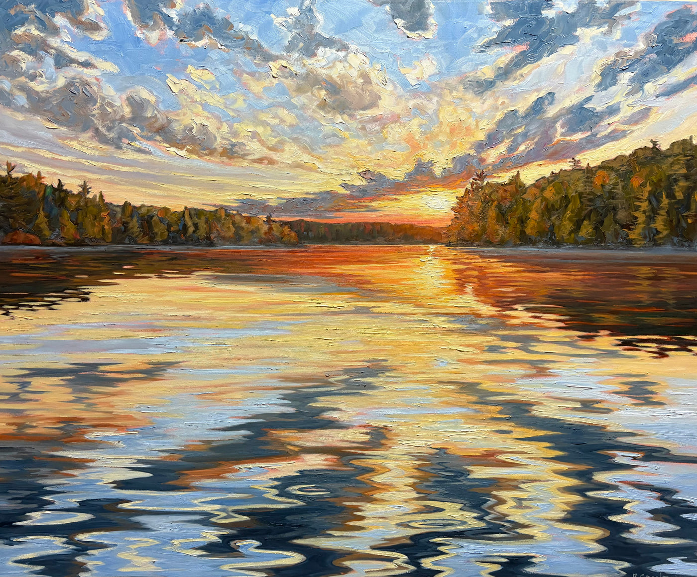 Promise of a New Day — painting by Brigitte Granton