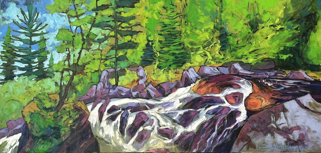 Where the Wilderness Meets the Sky Collection 24 — painting by Gordon Harrison