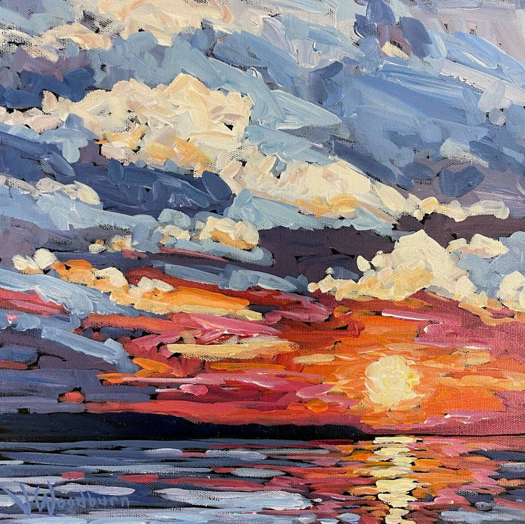 Georgian Bay Sunset by Jennifer Woodburn