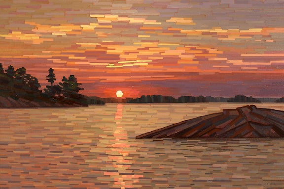 Serenity Beckons — painting by John Visser