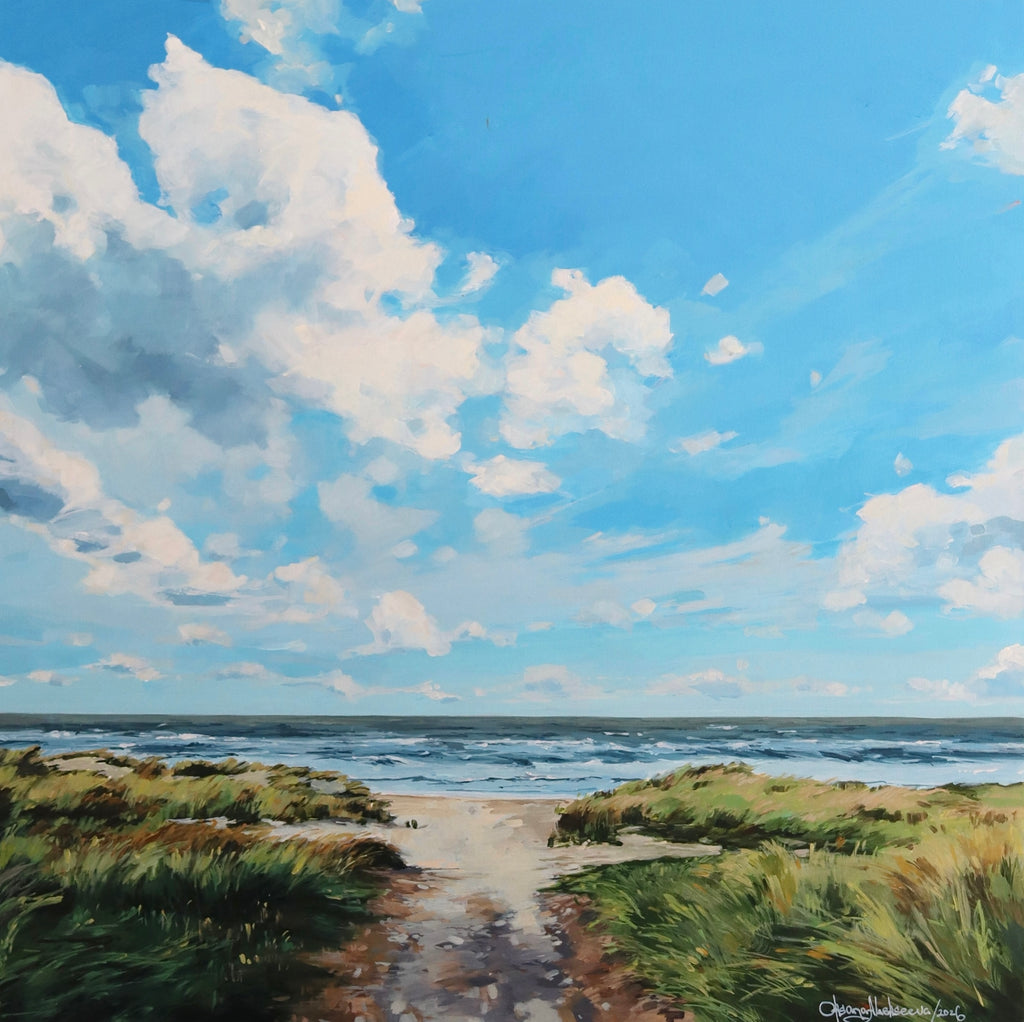 Endless Blue by Oksana Alekseeva