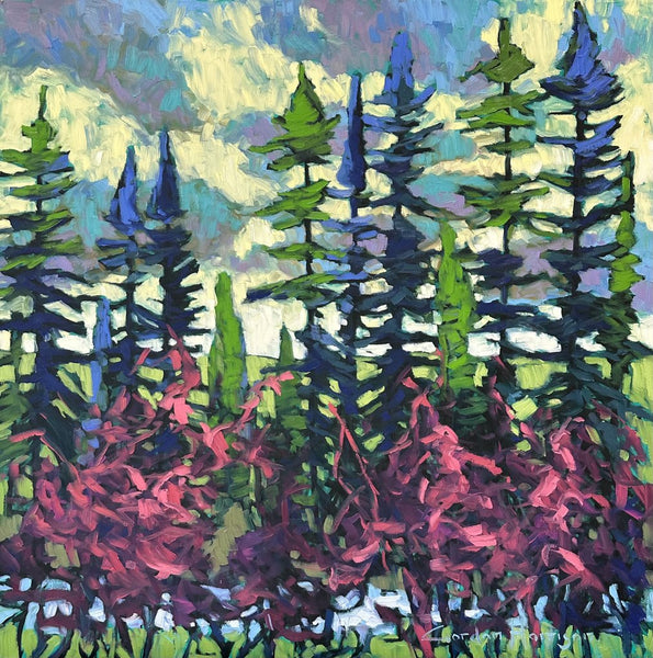 Where the Wilderness Meets the Sky Collection 22 by Gordon Harrison