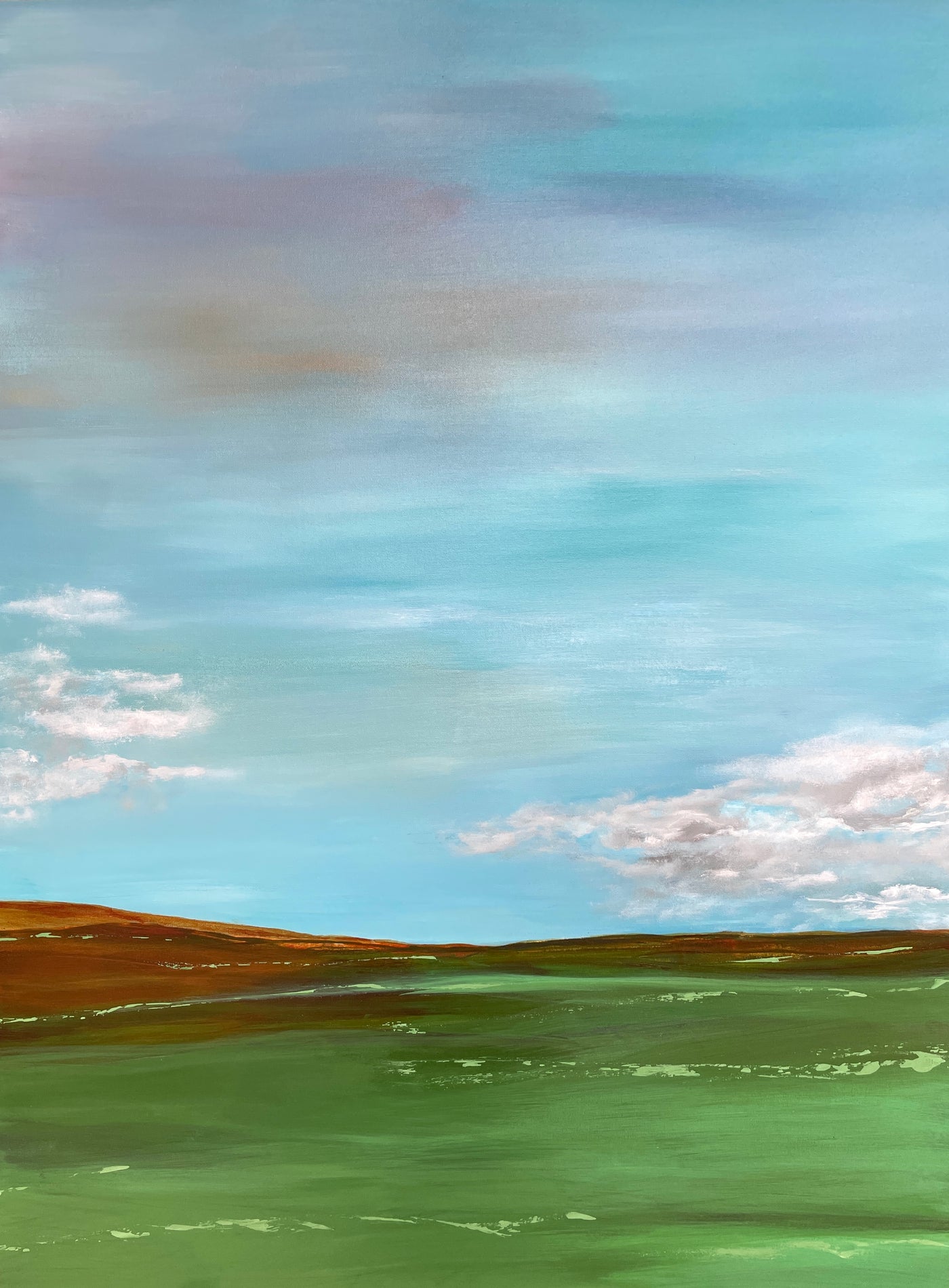 The Greening of Spring — painting by Catherine Cadieux