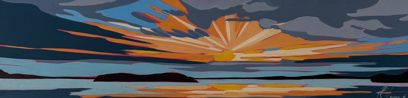 To Begin Again — painting by Patricia Clemmens