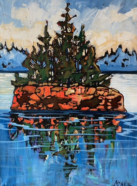 My Best Friend — painting by Maureen McNeil