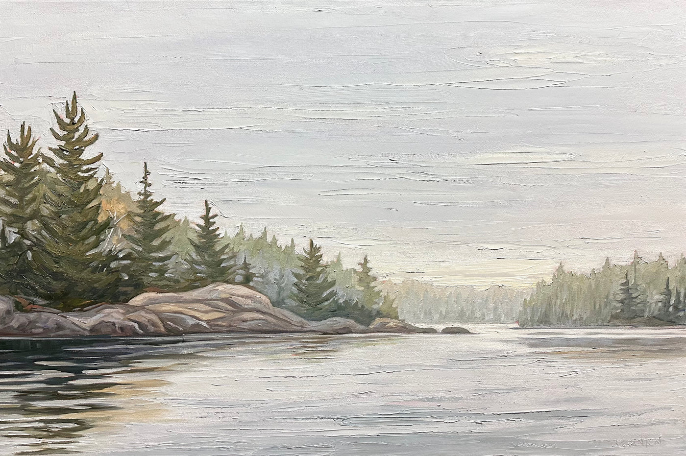 Muskoka Mist — painting by Brigitte Granton