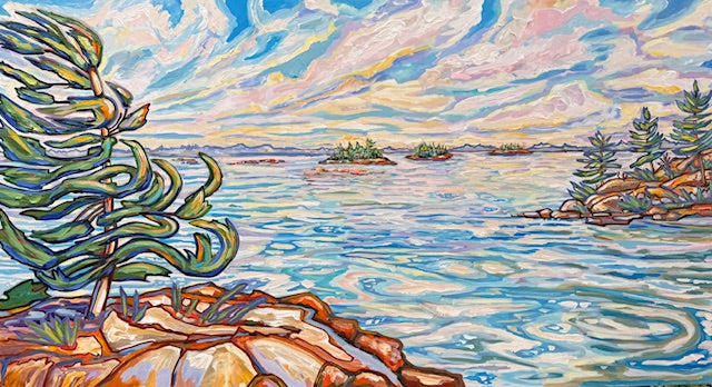 The Three Sisters — painting by Maureen McNeil