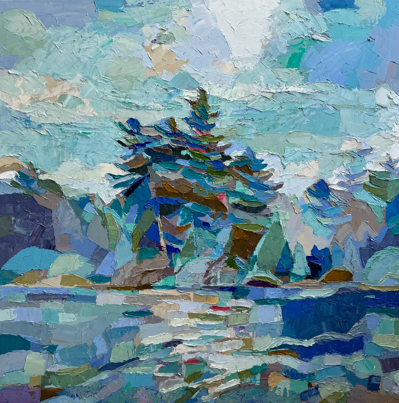 Take a Break — painting by Dana Cowie
