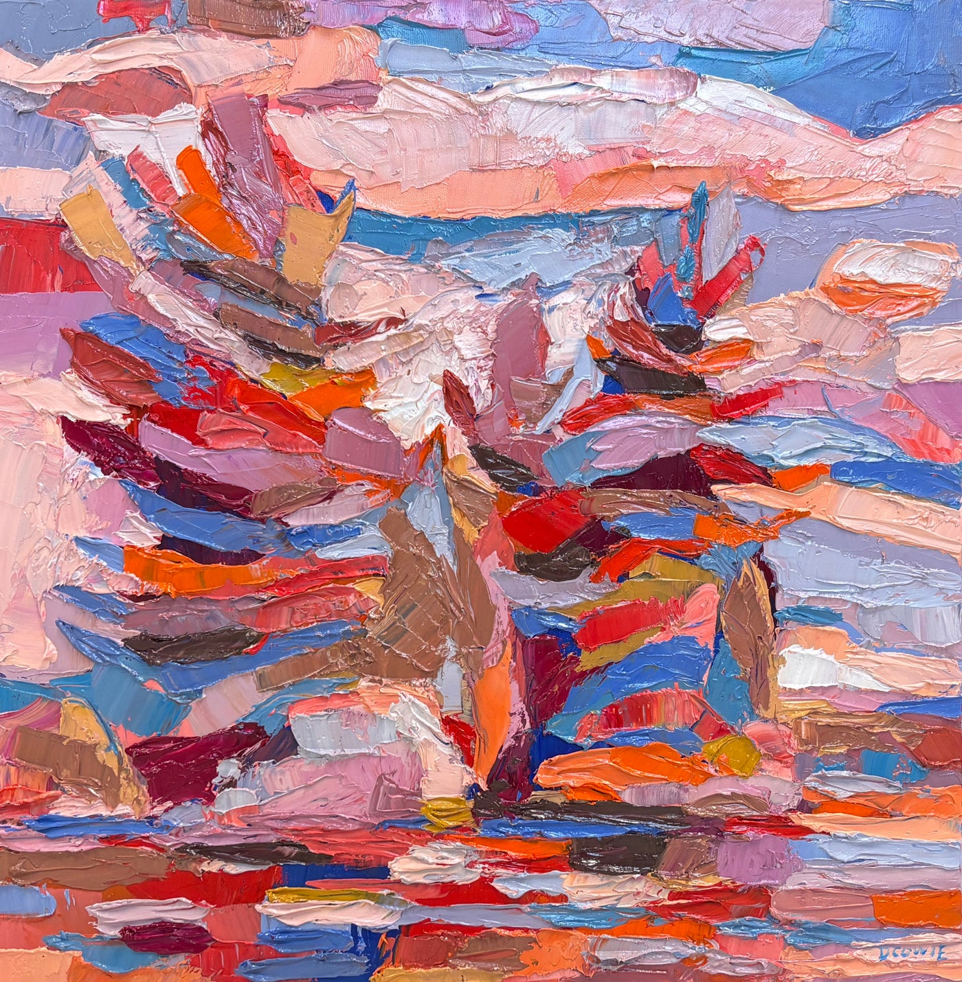 GABA — painting by Dana Cowie