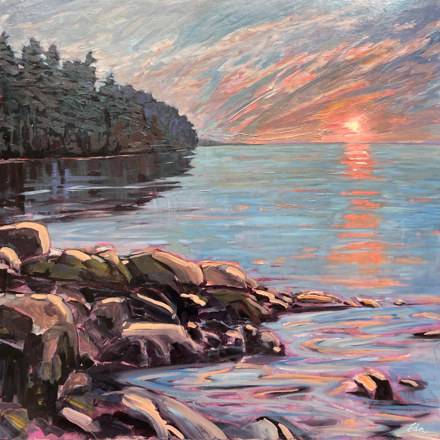 A Sailor's Dream — painting by Eda Brown
