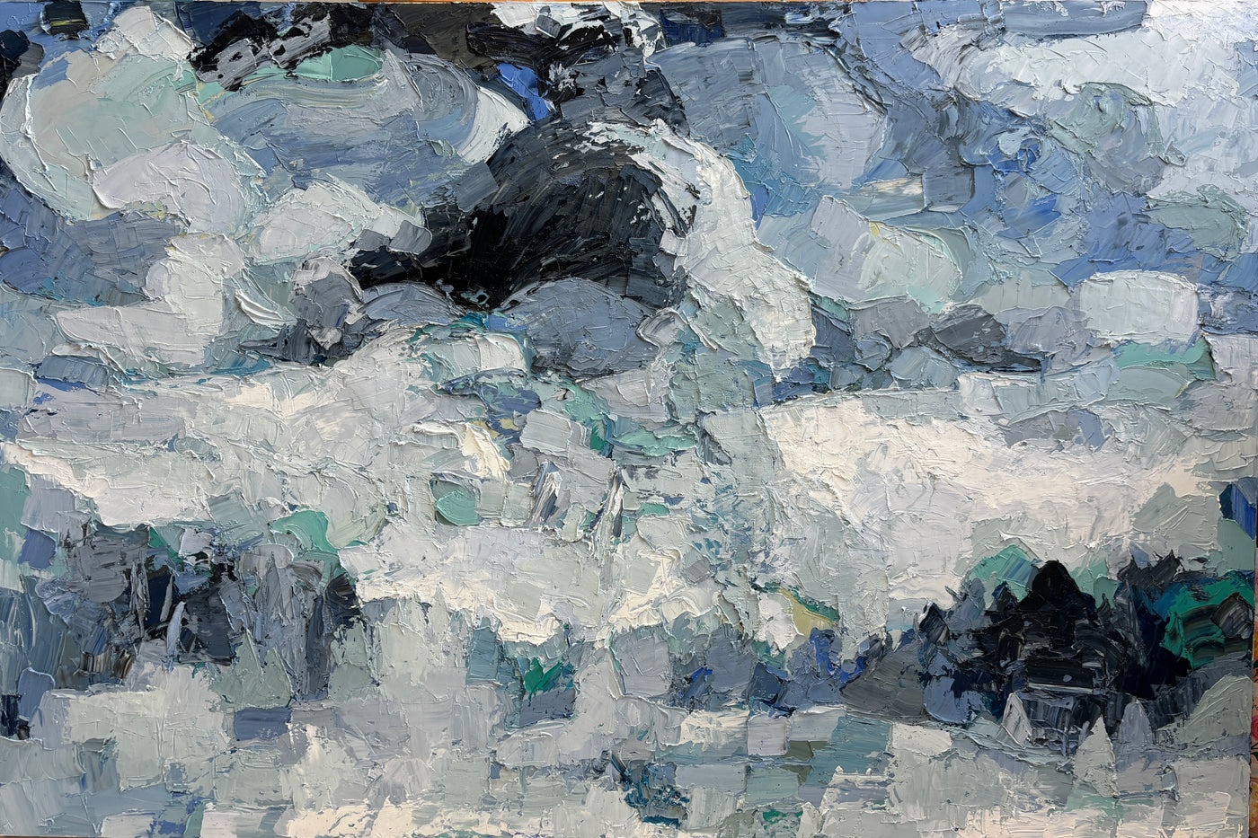 Power Shifts — painting by Dana Cowie