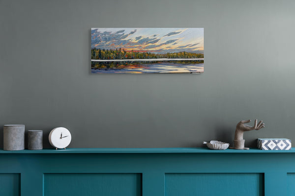 Shoreline Clouds - Mary Lake