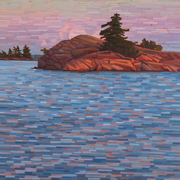 In the Gloaming — painting by John Visser
