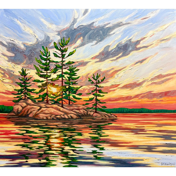 Sun-kissed Island by Brigitte Granton