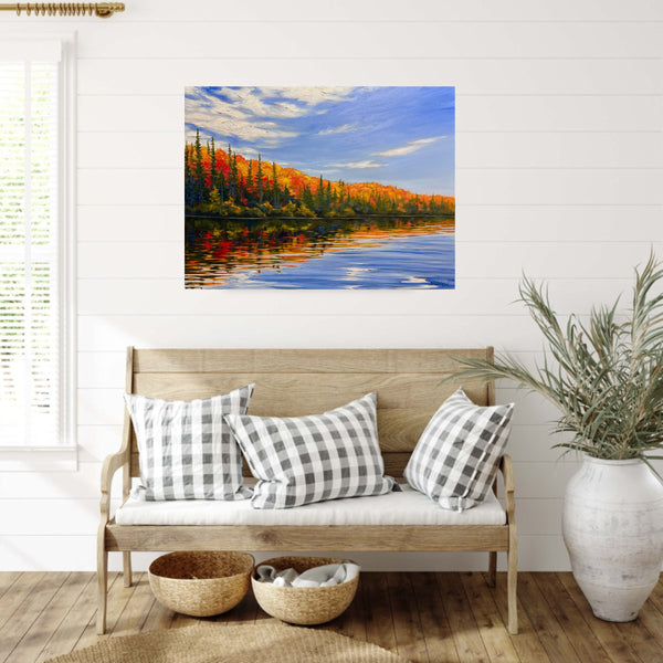 Algonquin Glory - Lake of Two Rivers by Brigitte Granton