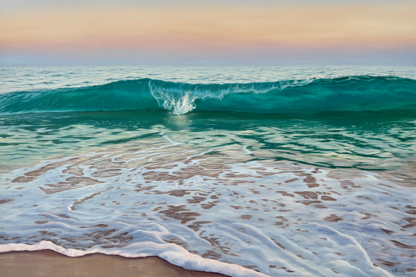 Lagos — painting by Michelle Paradis