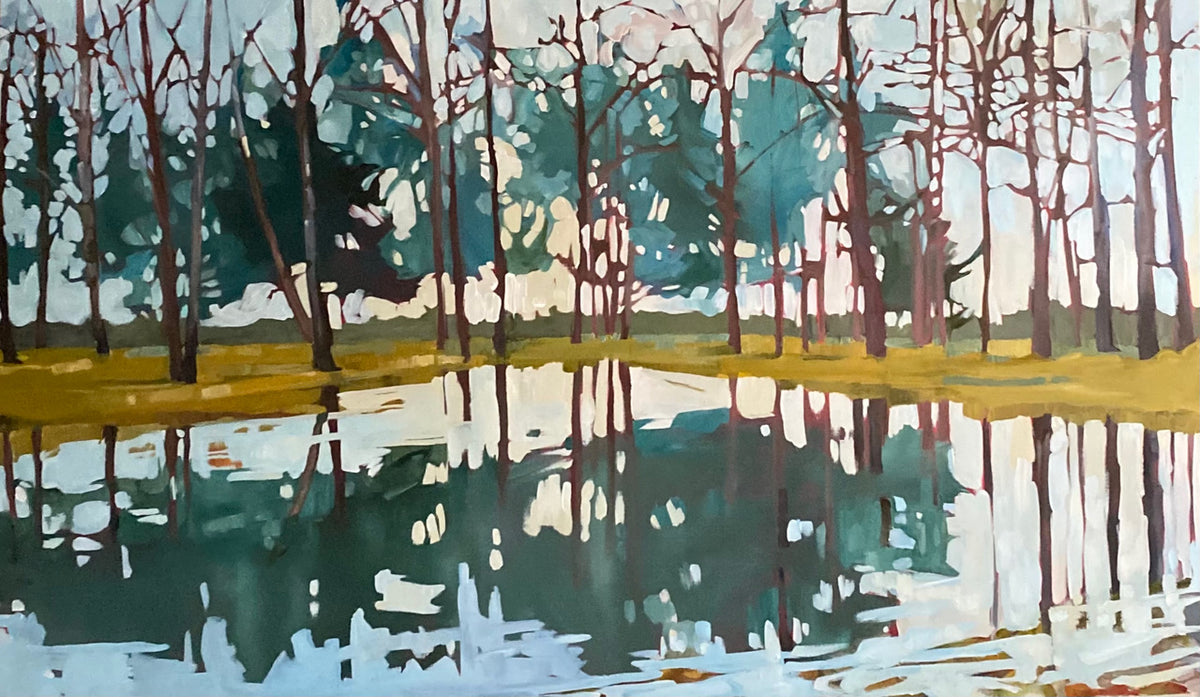 Be Still — painting by Holly Ann Friesen