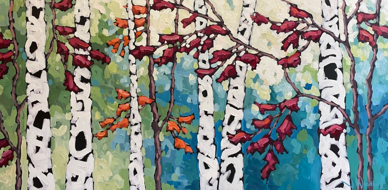 Live In Harmony — painting by Jennifer Woodburn