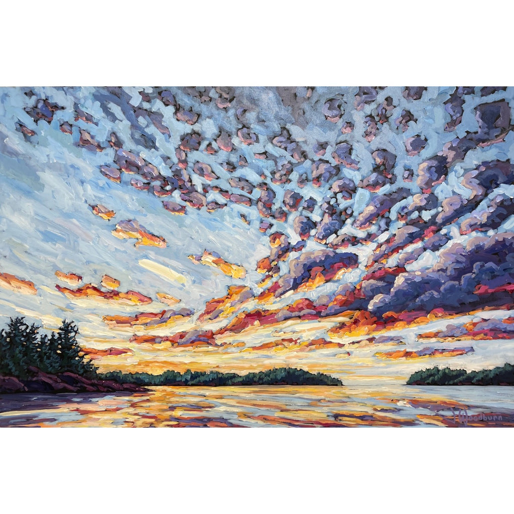 Magic Hour on the Bay by Jennifer Woodburn