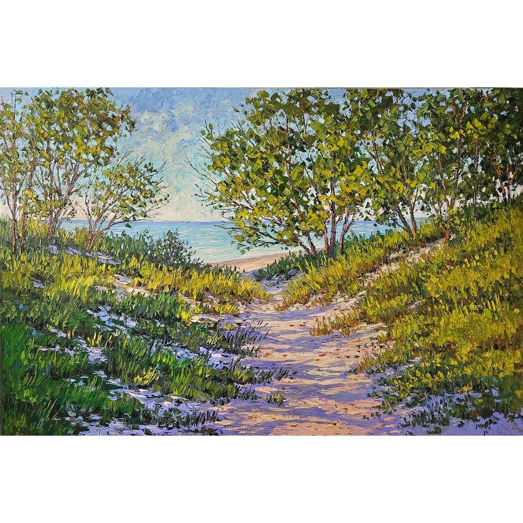 Summer Stroll in Sandbanks by Maria Iva