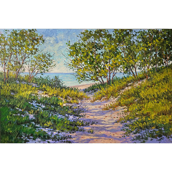 Summer Stroll in Sandbanks by Maria Iva