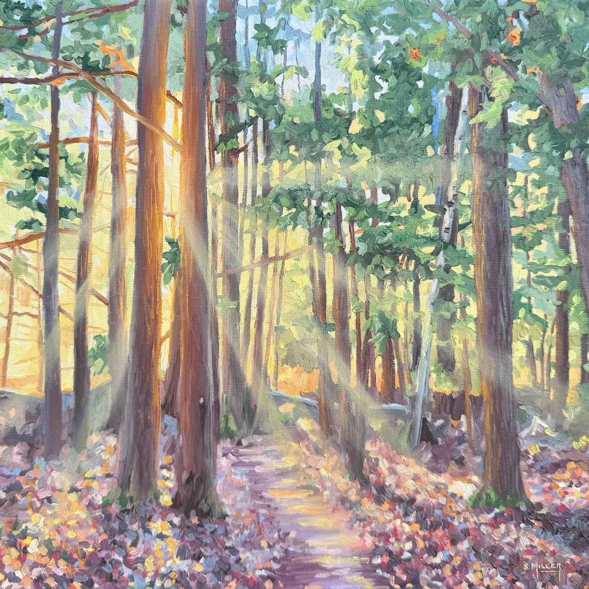Renewal — painting by Sue Miller