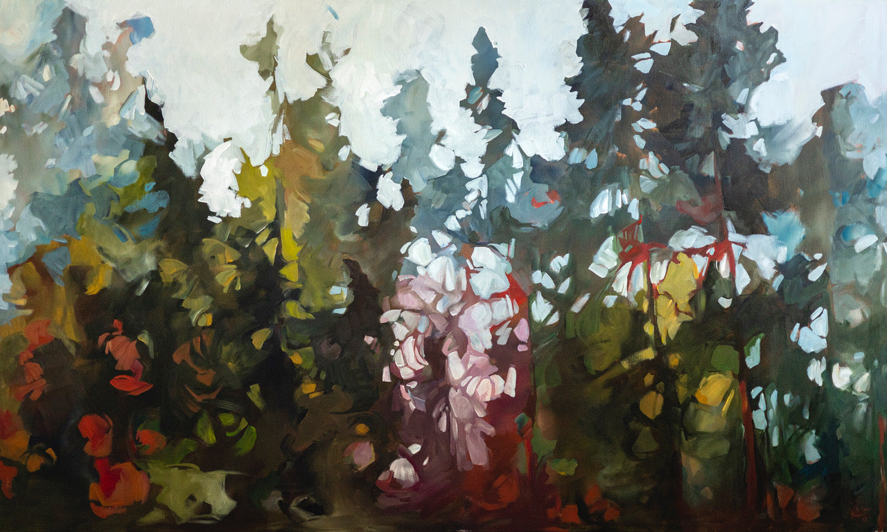 Softening the View 2 — painting by Holly Ann Friesen