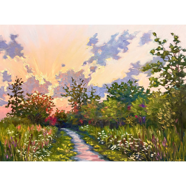Evening Stroll by Brigitte Granton
