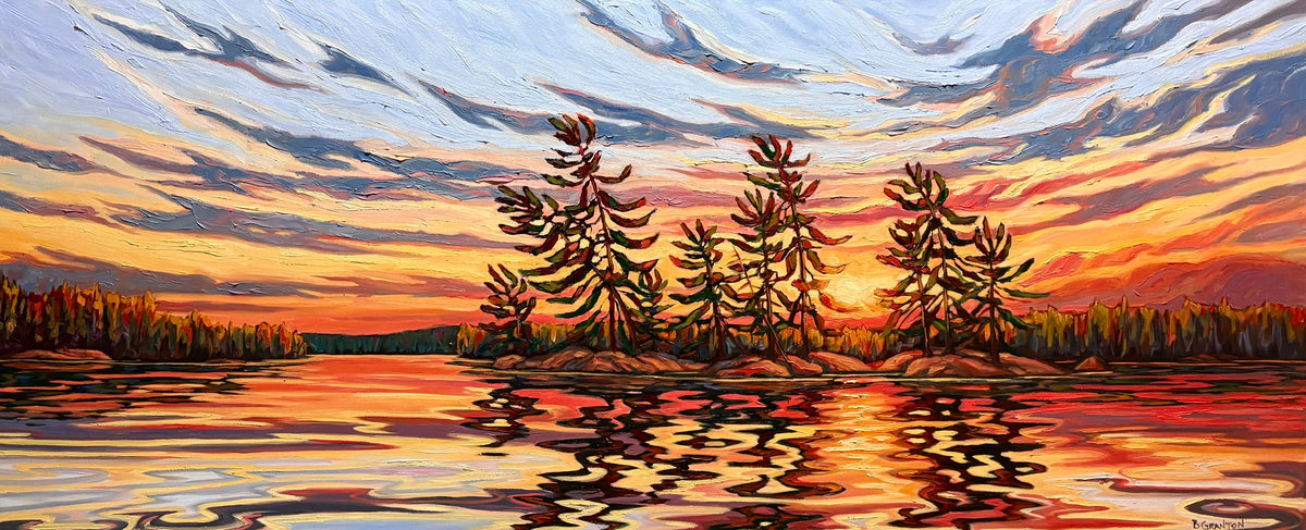Let the Light Shine Through — painting by Brigitte Granton