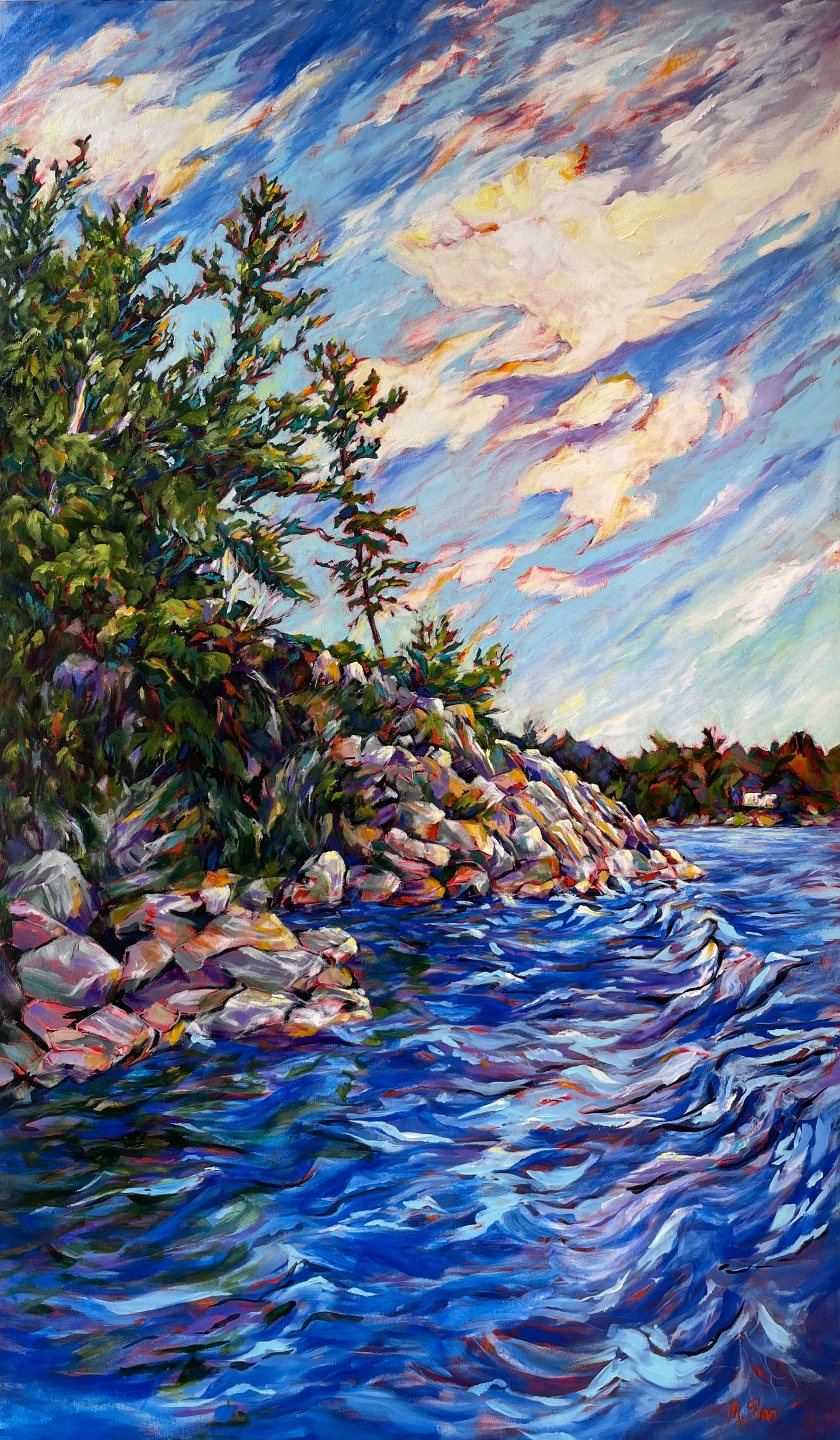 That Summer Feeling 2 — painting by Miriam Slan