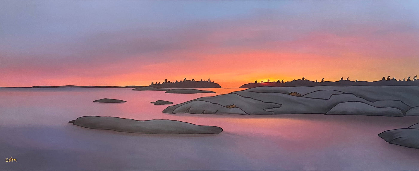 Time Went Slow — painting by Carley McCutcheon