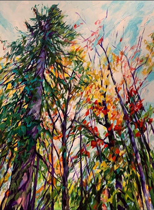 Stairway to Heaven 3 — painting by Miriam Slan