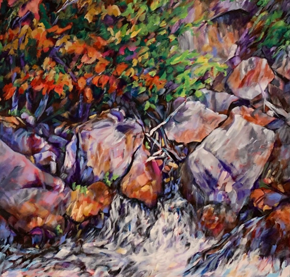 Take Me To The River — painting by Miriam Slan