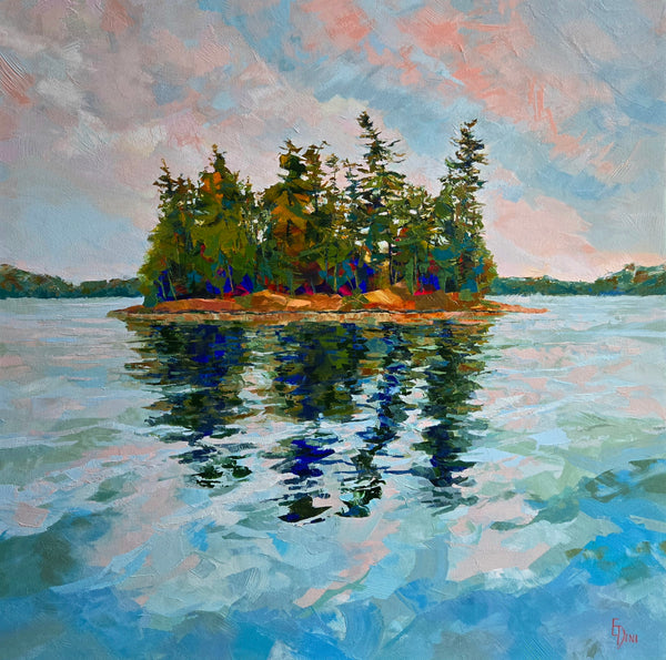 Muskoka Reflections by Elena Dinissuk