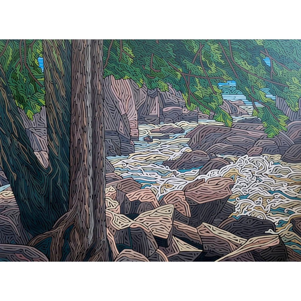 Let It Flow, Ragged Falls by Victoria Pearce