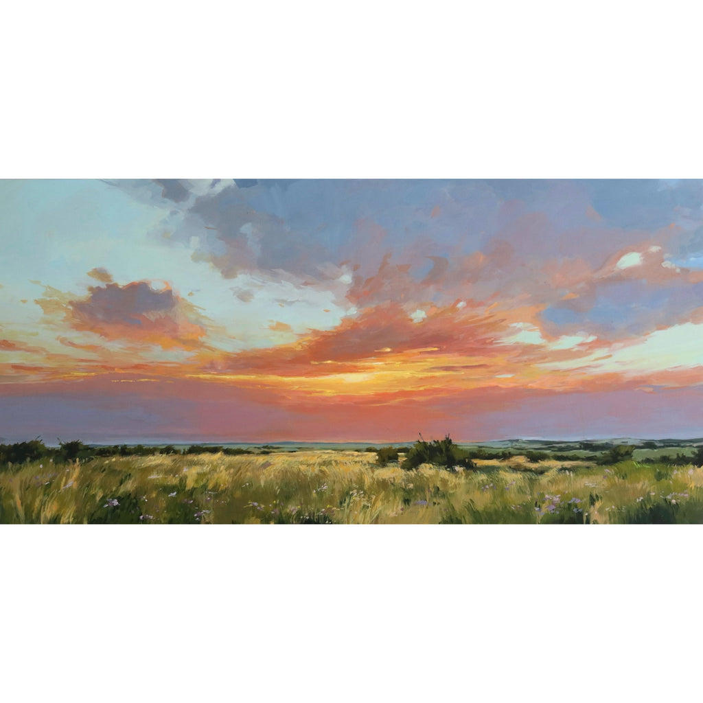 Sky Ablaze 2 by Oksana Alekseeva