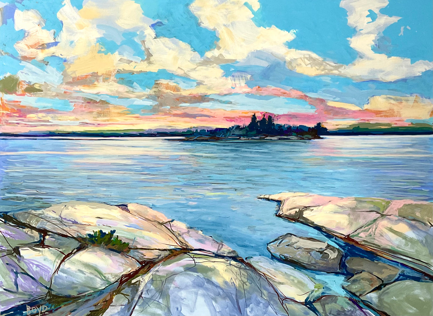 Sky of Dreams — painting by Cathy Boyd