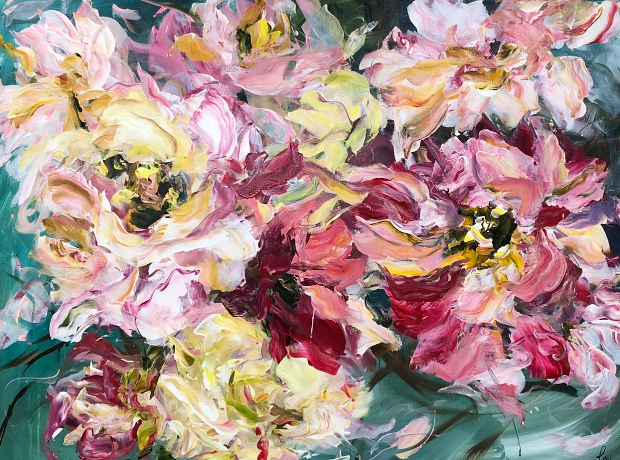 Natures Bouquet — painting by Denise Lini