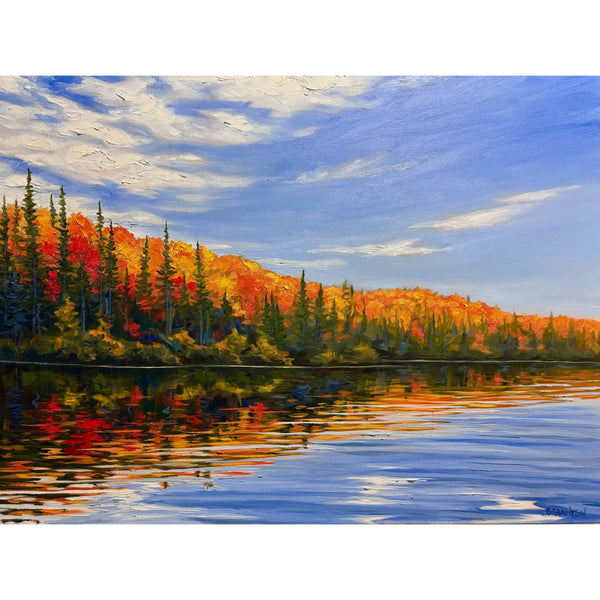 Algonquin Glory - Lake of Two Rivers by Brigitte Granton