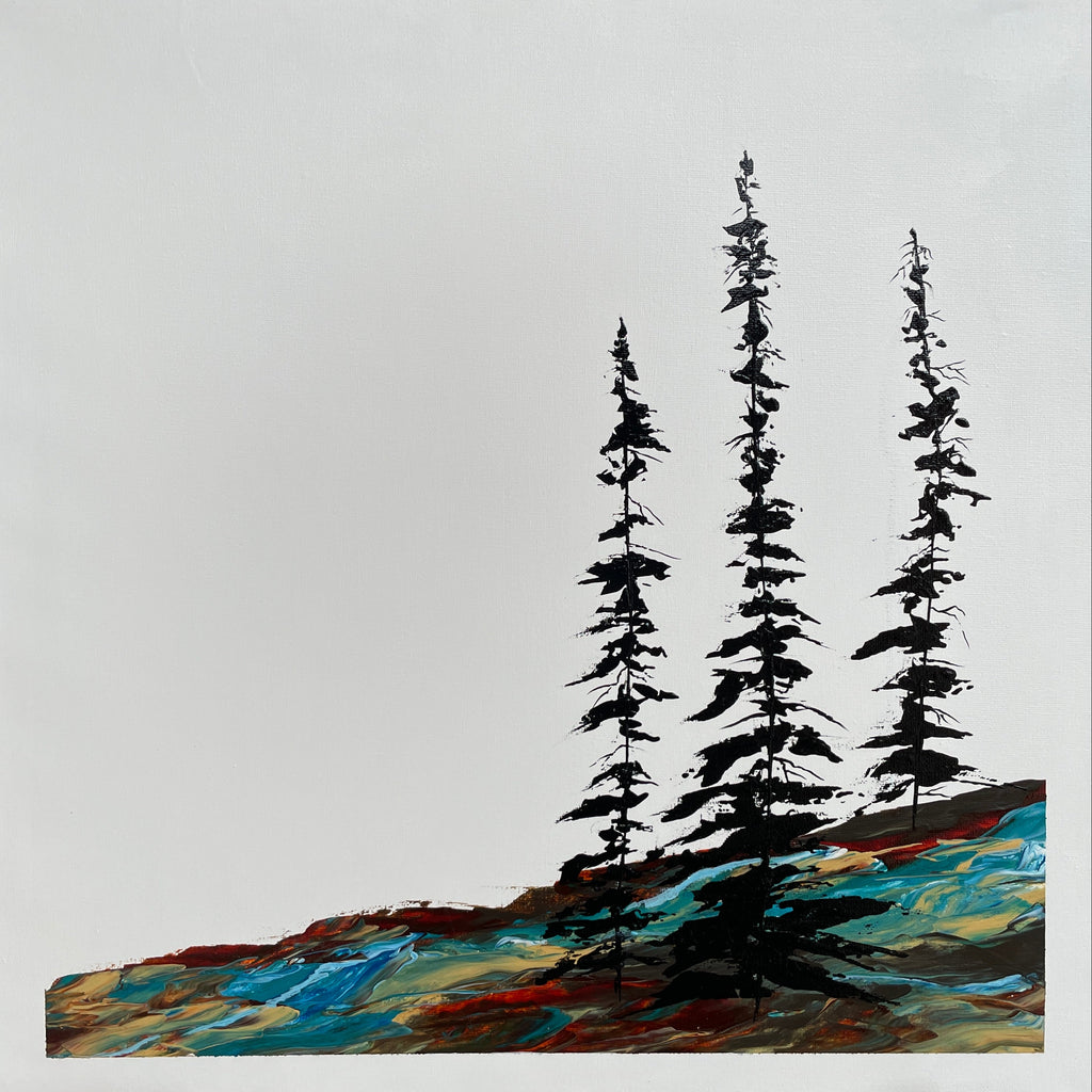 Three Friends by Catherine Cadieux