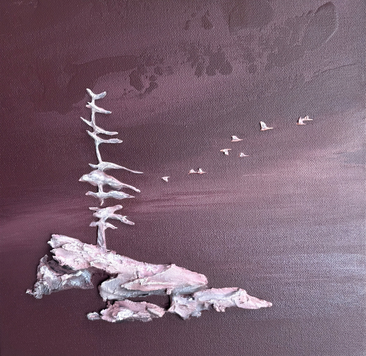 What Remains — painting by Candace Louise