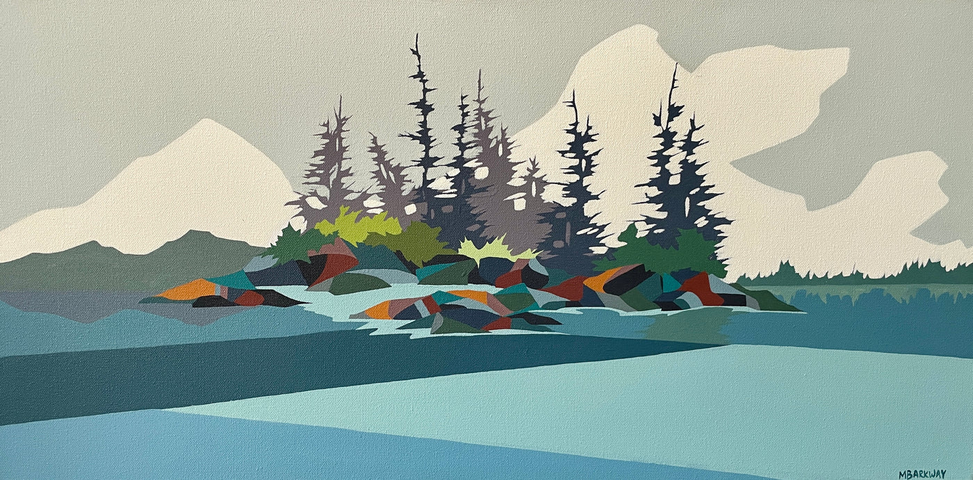 Drift & Chill — painting by Michelle Barkway
