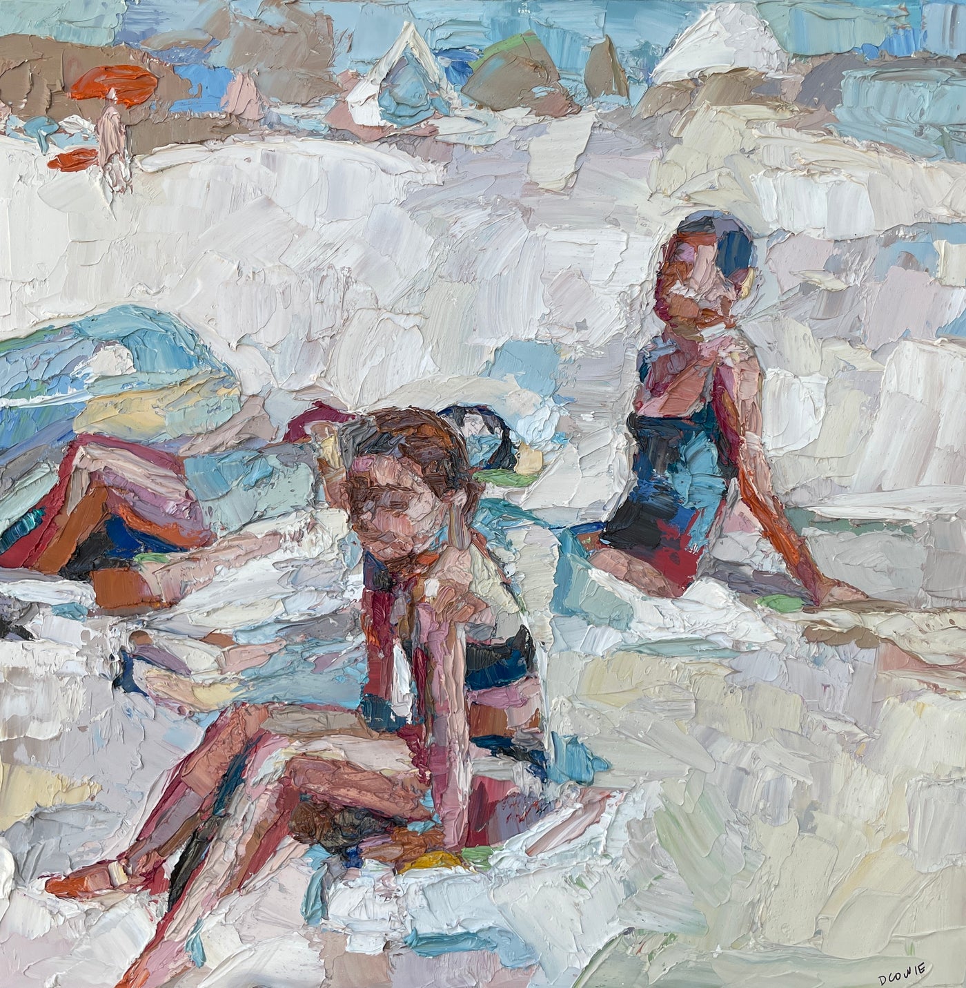 March Break — painting by Dana Cowie
