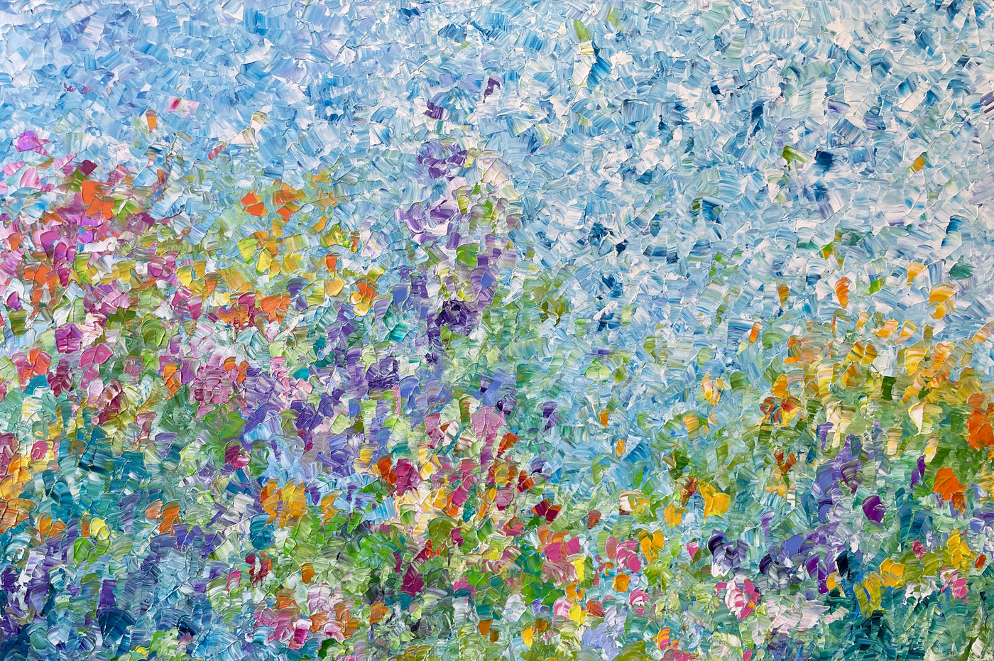 Reaching for the Sun — painting by Kate Taylor