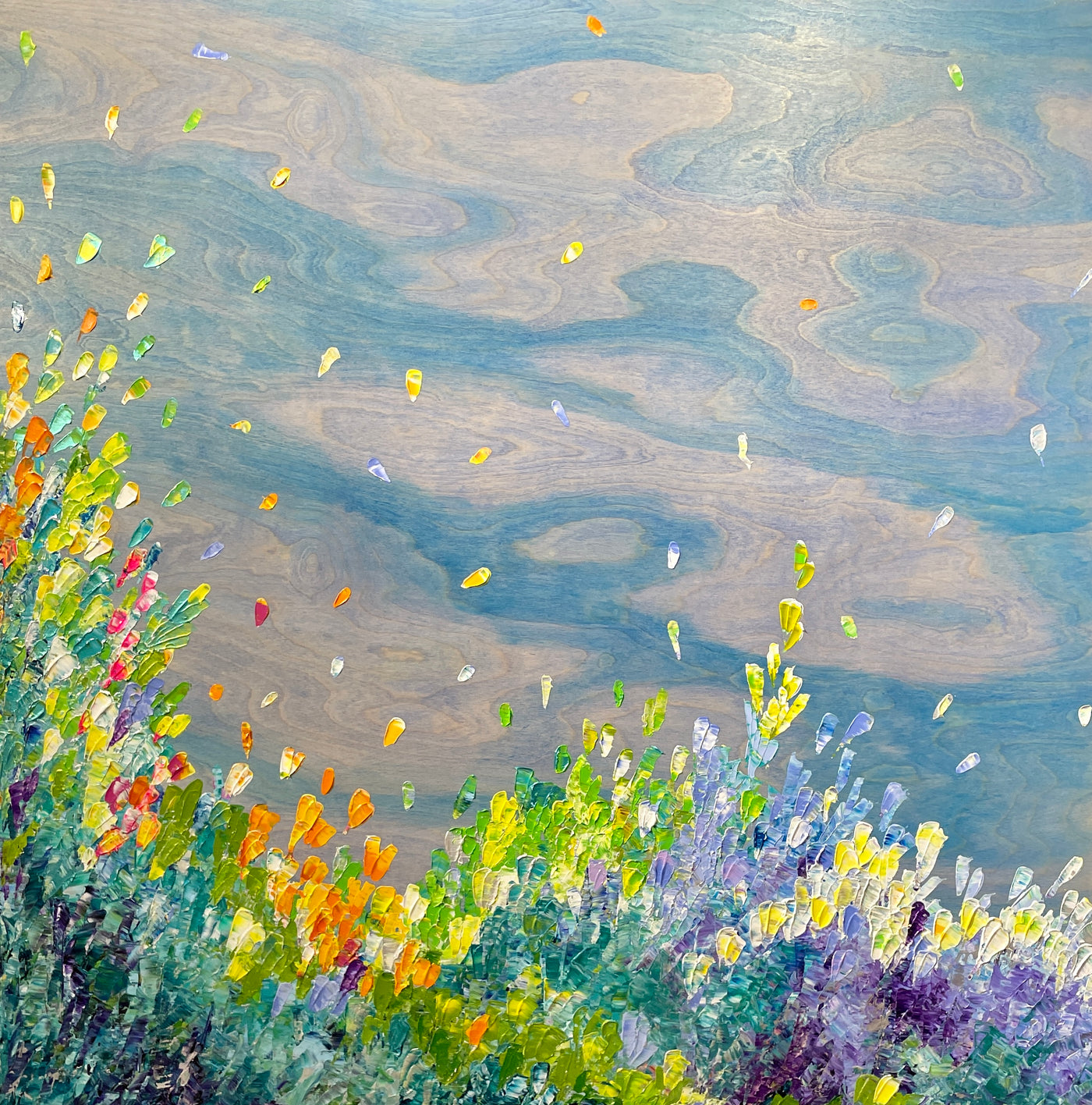 Shimmer on the Lake — painting by Kate Taylor
