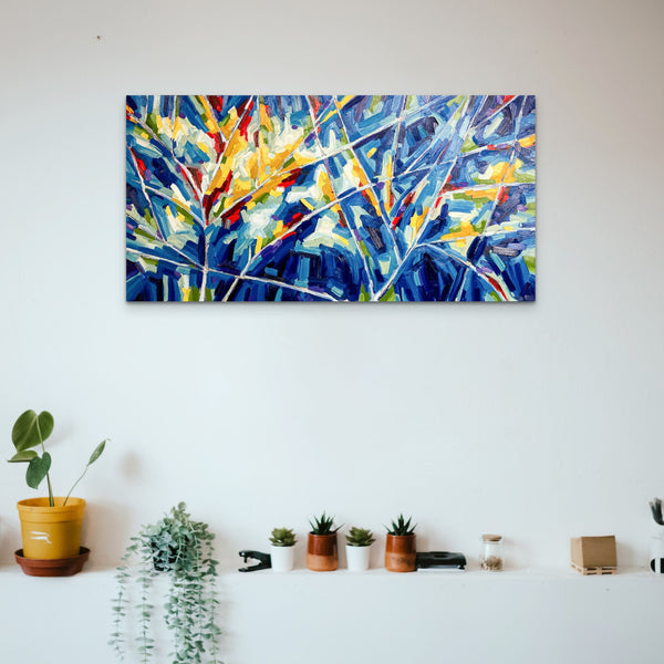 All The Midnight Colours by Lisa D. Hickey in situ