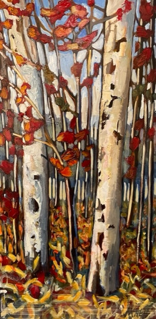 Back Forty — painting by Maureen McNeil