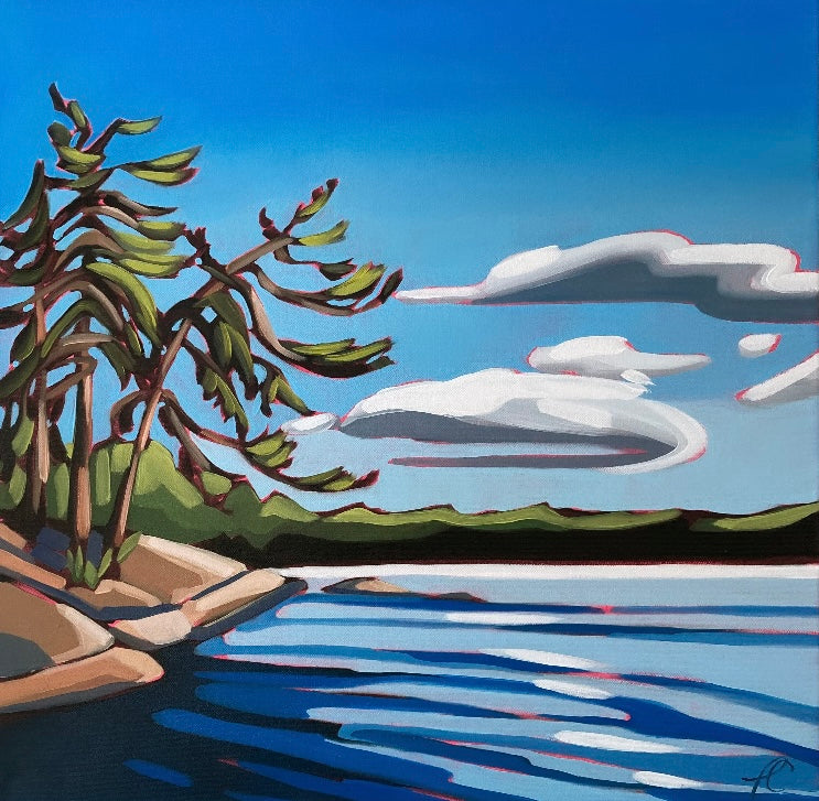 Keep Reaching — painting by Patricia Clemmens