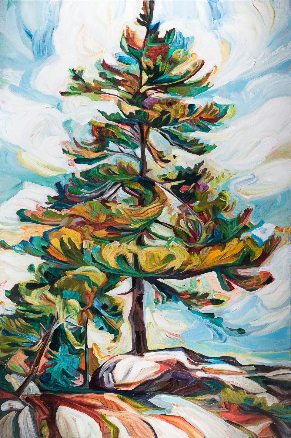 Magnificent One — painting by A Solo Exhibition By Julia Veenstra